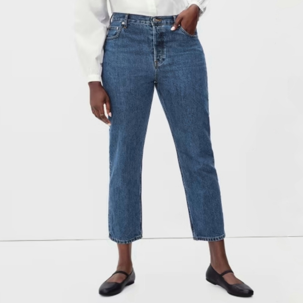 Everlane NWT The Curvy 90s Cheeky Straight Ankle Jeans